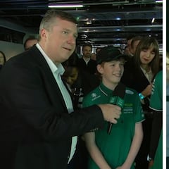 La reacción de Alonso y Stroll a las palabras de este niño