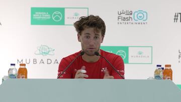 Ruud confiesa la virtud del tenista español que admira