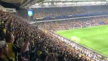 Bochorno mundial: el cántico contra el Dinamo de Kiev en Estambul en plena guerra