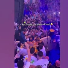 Es un nivel de troleo extremo: el vacile de Casillas a Piqué con Shakira que hizo estallar la fiesta