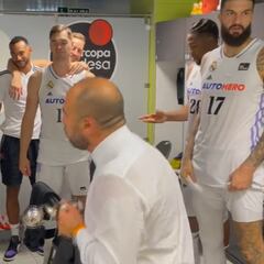 A algún culé le va a sentar mal: la reacción de Hezonja cuando Chus Mateo le explica lo que es el Madrid