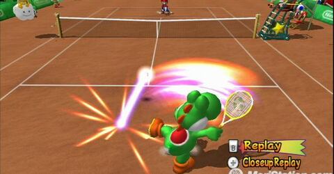 Mario Power Tennis - New Play Control