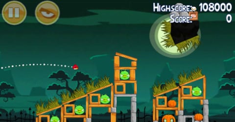 Angry Birds Seasons Ham'O'Ween