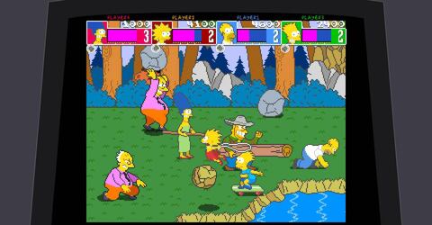 Los Simpsons Arcade Game