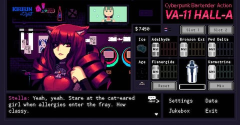 VA-11 Hall-A: Cyberpunk Bartender Action