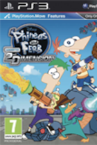 Carátula de Phineas y Ferb: A Través de la Segunda Dimensión