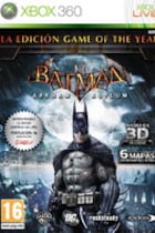 Carátula de Batman: Arkham Asylum Game of the Year