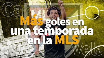 Carlos Vela rompe el récord de Josef, es el máximo goleador