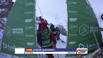 Hist¨®rico, Aymar Navarro estar¨¢ en la gran final del Freeride World Tour