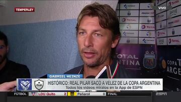 Heinze: "Soy el fracasador más grande del fútbol argentino"