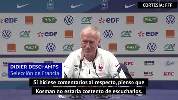 Deschamps: "Griezmann no está contento en el Barcelona"