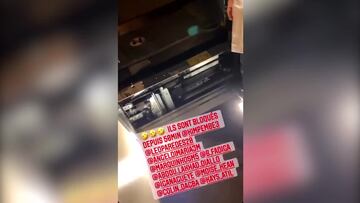 Diez jugadores del PSG fueron rescatados por los bomberos