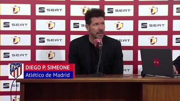 Simeone: "Kondogbia y Torreira me gustaron muchísimo"