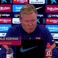 Koeman y la conspiración arbitral: "Es penalti, pero ya sabemos..."
