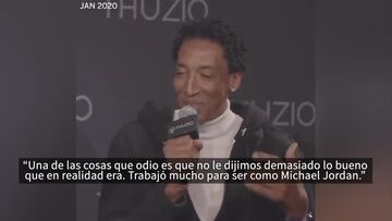 Pippen atiza a Jordan: "Glorifican su figura sin darme elogios"
