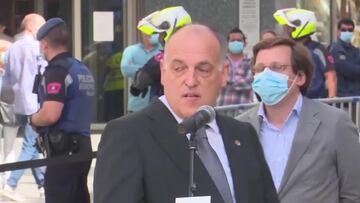 "Estamos a disposici車n del Madrid si quiere jugar en el Wanda"