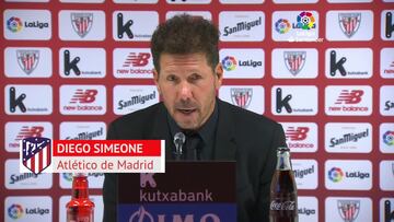 Simeone: "Los cambios nos dieron energía y competitividad"