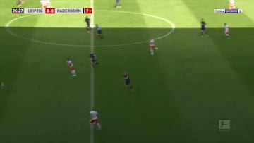 Werner y Upamecano, cara y cruz en el empate del Leipzig