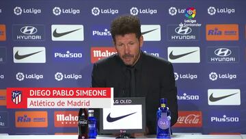 Simeone: "No está la gente, pero se mantiene el alma del Wanda"