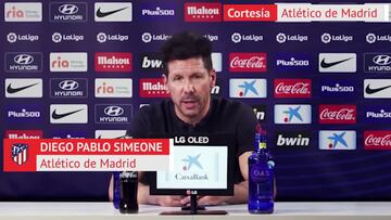 Simeone: "Tenemos claro lo que buscaremos en el mercado"