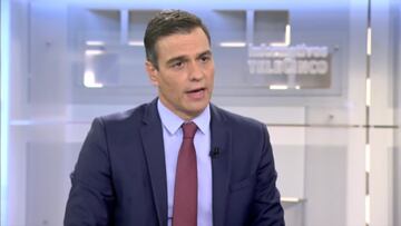 Pedro Sánchez: "La medida del Reino Unido es desajustada"