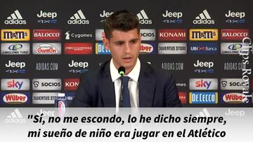 Morata: "La Juve es la oportunidad de mi vida"