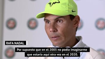 Nadal: "Las bolas son una piedra, peligrosas para la salud"