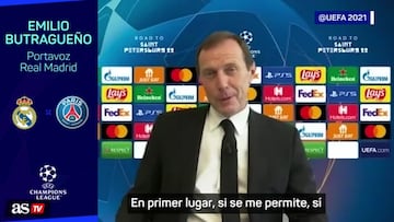 El Madrid no irá al TAS y espera al PSG "con confianza"