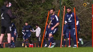 Wolves: Raúl Jiménez ya volvió a entrenar con balón