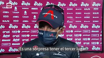 Egan: "Es muy motivante para mí estar en este podio"