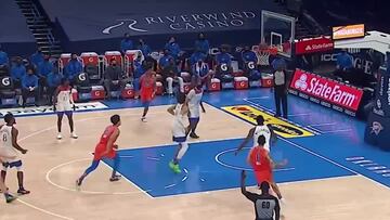 T¨ªmido debut de Gabriel Deck en la NBA con los Thunder