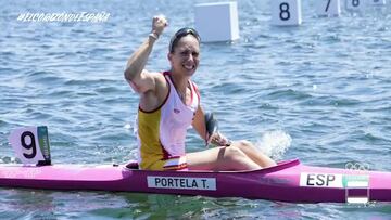 Teresa Portela logra por fin su medalla olímpica: plata