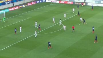 El gran gesto de Camavinga con el Rennes