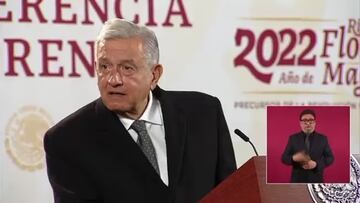 AMLO dice que Nodal podría presentarse en el Zócalo, sólo “si Belinda está de acuerdo”