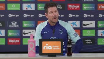 Simeone lo dej¨® claro en la primera pregunta sobre Joao F¨¦lix: dos minutos y medio de honestidad