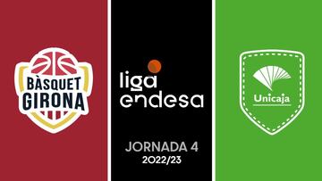 Resumen del Girona vs. Unicaja, jornada 4 de la Liga Endesa