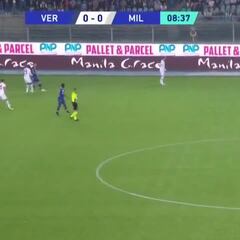 Resumen y goles del Verona vs AC Milan de la Serie A