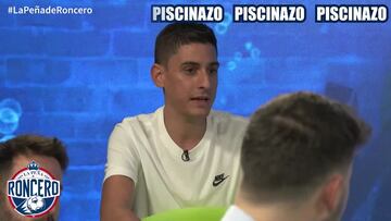 Le dicen a Roncero que él se va a poner la camiseta de Mbappé y sucede esto...