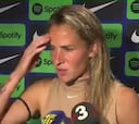 La respuesta de la polémica de una jugadora del Barça: “No te entiendo en castellano...”