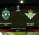 Resumen y gol del Ludogorets vs. Betis de la Europa League