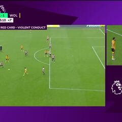 Otro cruce de cables de Diego Costa: agresión feísima que le costó la expulsión