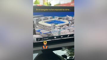 La anécdota de Casillas con el navegador de su coche y las obras del Bernabéu