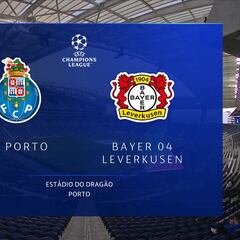 Resumen y goles del Oporto vs Bayer Leverkusen de la fase de grupos de la Champions League