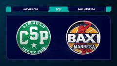 Resumen del Limoges vs BAXI Manresa de la Basketball Champions League