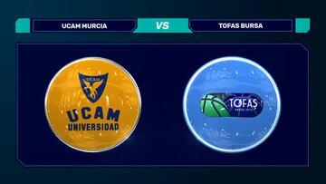 Resumen del UCAM Murcia vs. Tofas de Champions League Baloncesto