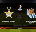 Resumen y goles del Sheriff vs. Real Sociedad, jornada 3 de la Europa League