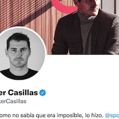 El tuit viral de Iker Casillas con comentario de Puyol