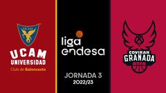 Resumen del UCAM Murcia vs. Covirán Granada de Liga Endesa