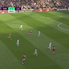 El partidazo de la jornada en Europa y pasa esto en el minuto 1: Odegaard, en modo MVP de la Premier