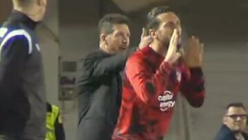 La secuencia de la polémica Llorente-Simeone por la que Marcos ha publicado un comunicado